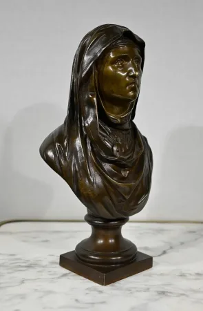 BRONZE VIRGIN MARY by J. BULIO