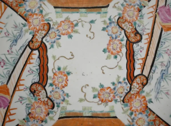 Important Plat en Porcelaine du Japon, ère Meiji  – 2ème partie XIXe