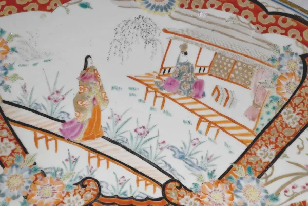 Important Plat en Porcelaine du Japon, ère Meiji  – 2ème partie XIXe
