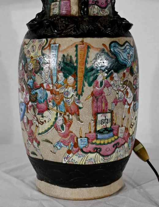 CHINESISCHE PORZELLANLAMPE