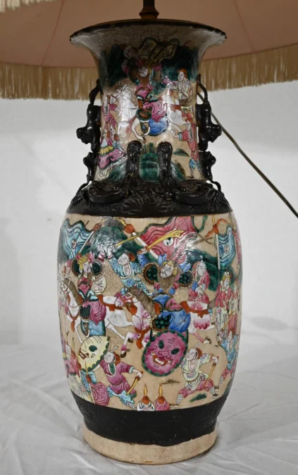 CHINESISCHE PORZELLANLAMPE