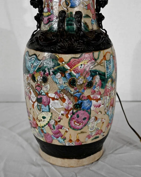 CHINESISCHE PORZELLANLAMPE