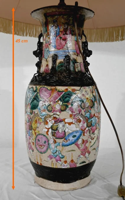 CHINESISCHE PORZELLANLAMPE