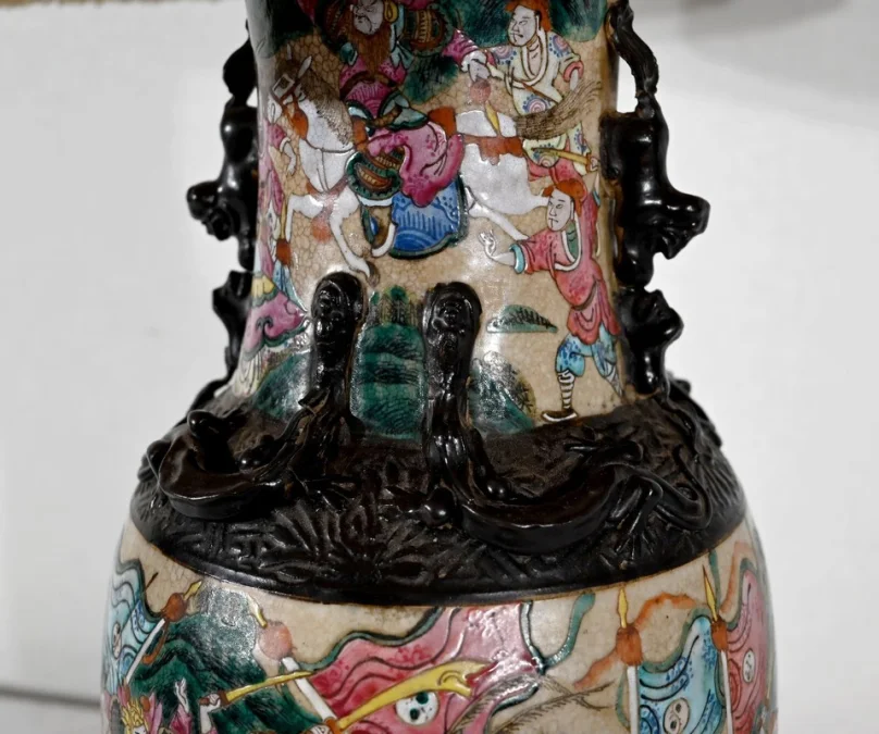 CHINESISCHE PORZELLANLAMPE