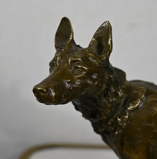 BRONZE-HUND nach PA LAPMANCHE