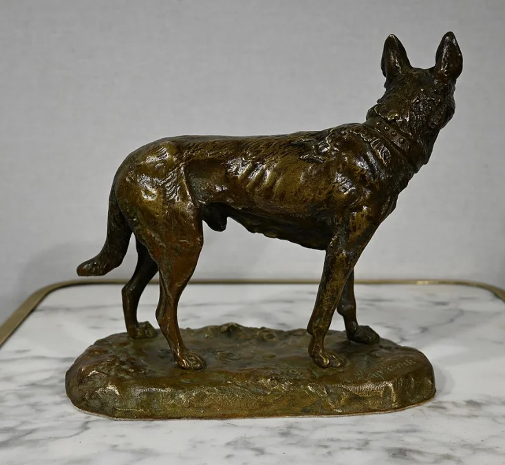 BRONZE-HUND nach PA LAPMANCHE