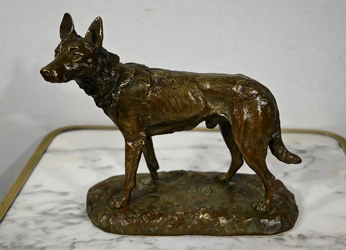BRONZE-HUND nach PA LAPMANCHE
