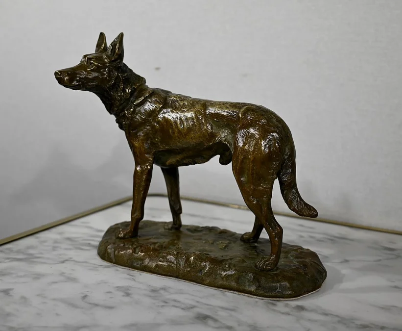 BRONZE-HUND nach PA LAPMANCHE