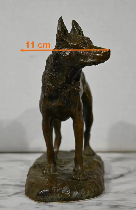 BRONZE-HUND nach PA LAPMANCHE