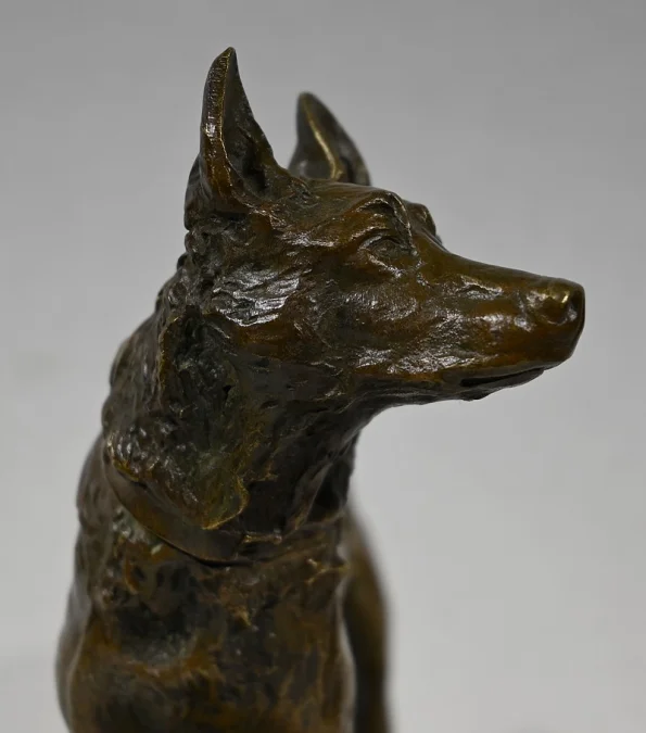 BRONZE-HUND nach PA LAPMANCHE