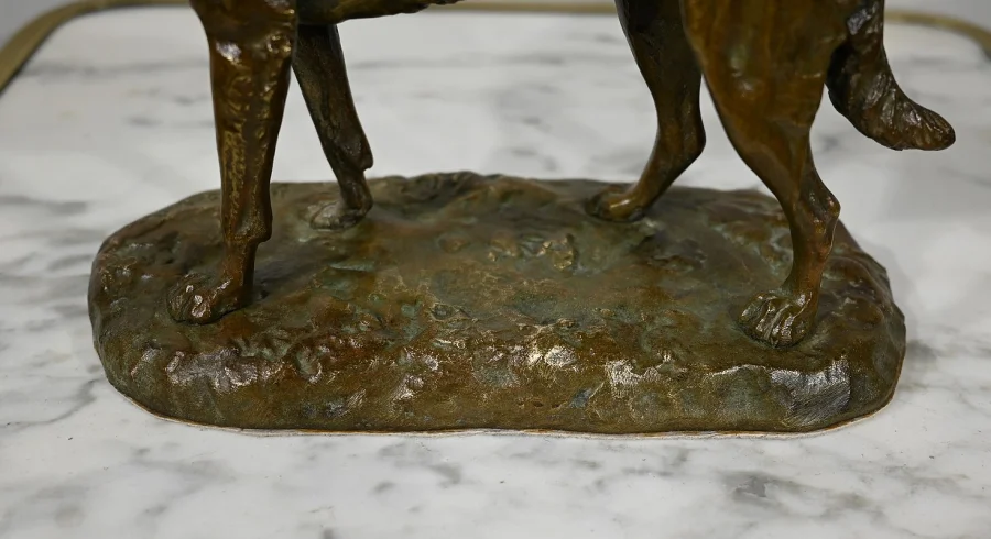 BRONZE-HUND nach PA LAPMANCHE