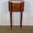 Élégante petite Table Rognon en Acajou et Bois de Rose – Début XXe