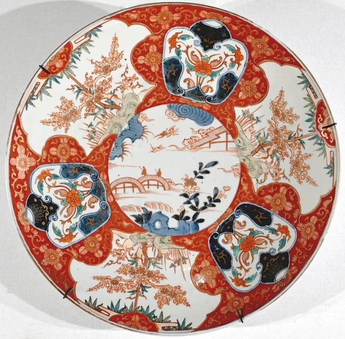CHINESISCHES PORZELLANGERICHT