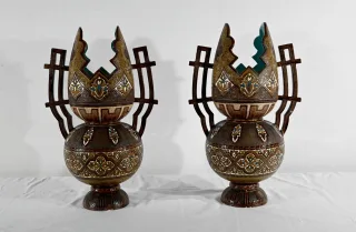 HISPANO-MOORISH VASES