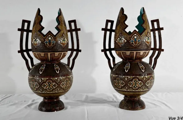 HISPANO-MOORISH VASES
