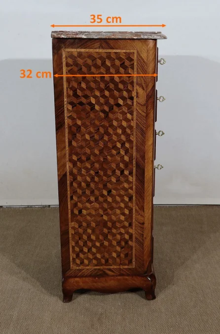 NAPOLEON III PERIOD CHEST OF DRAWERS