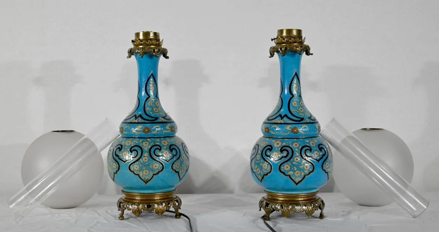 PAAR LAMPEN DER NAPOLEON III-ZEIT