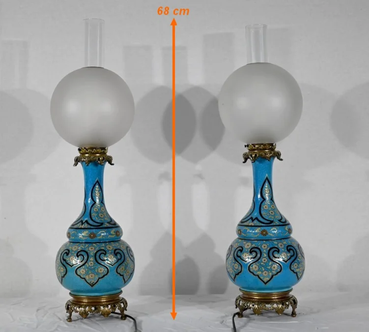 PAAR LAMPEN DER NAPOLEON III-ZEIT