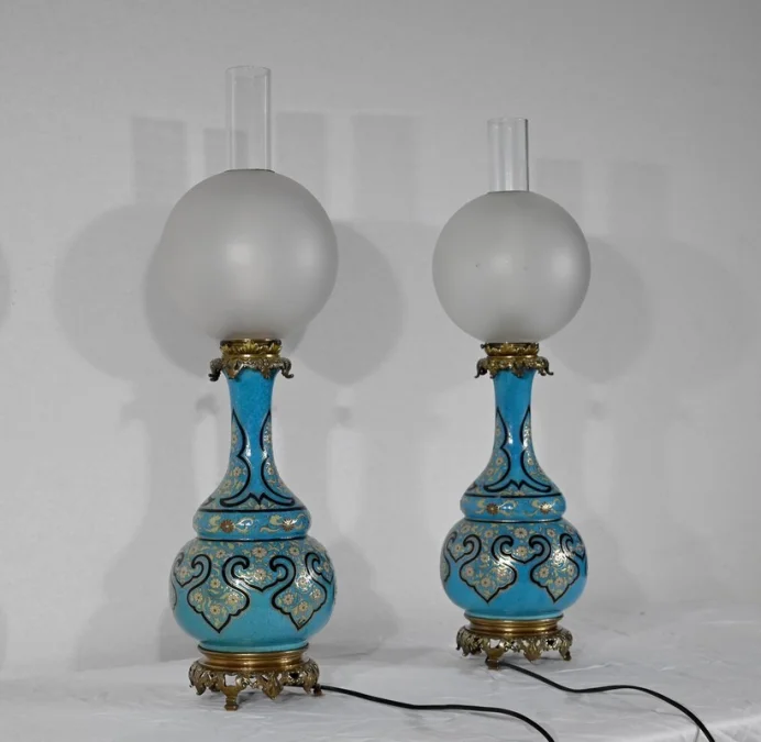PAAR LAMPEN DER NAPOLEON III-ZEIT
