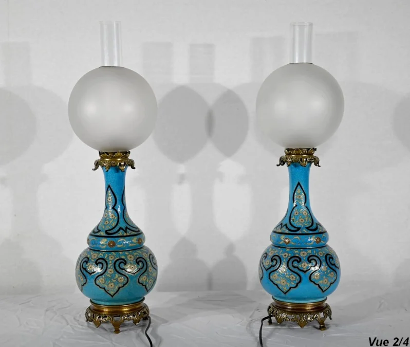 PAAR LAMPEN DER NAPOLEON III-ZEIT