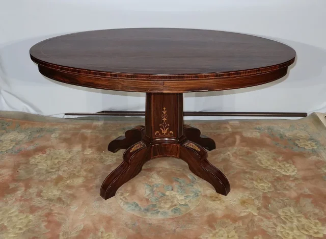 CHARLES X PERIOD OVAL TABLE