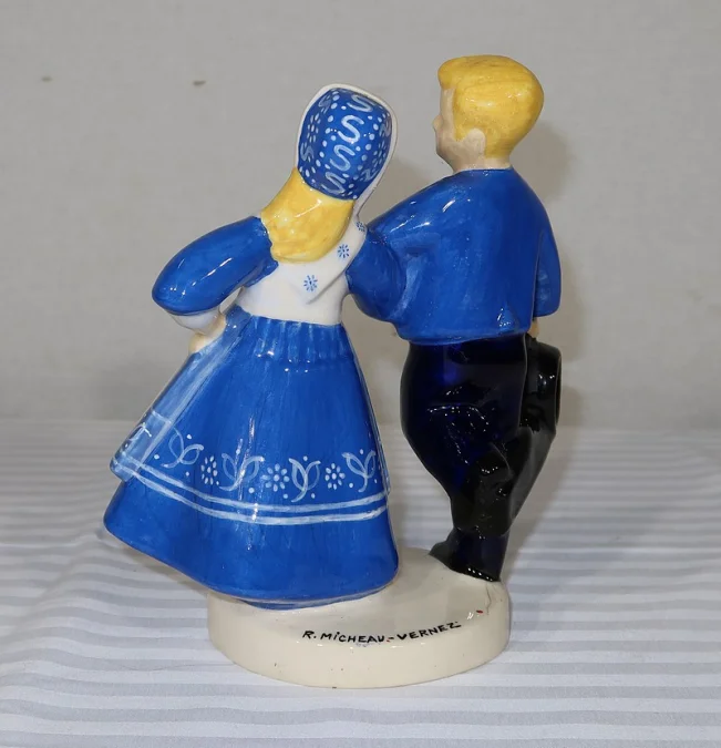 FAIENCE-GRUPPE von ROBERT MICHEAU-VERNEZ