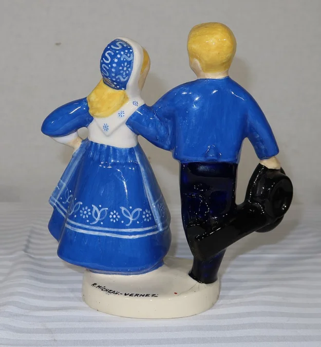 FAIENCE-GRUPPE von ROBERT MICHEAU-VERNEZ