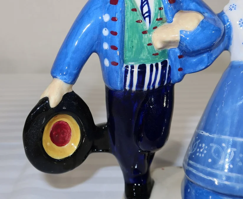 FAIENCE-GRUPPE von ROBERT MICHEAU-VERNEZ