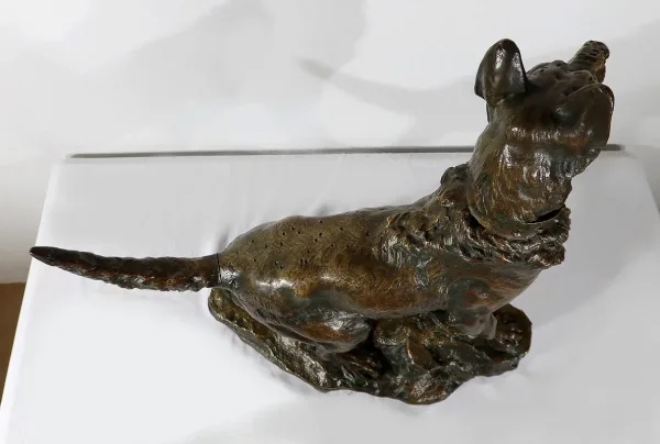 Important Bronze « Le Berger » de T-F. Cartier – Début XXe