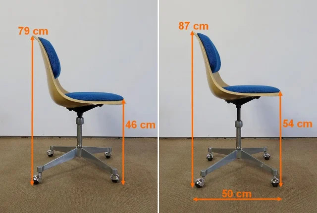 DREHSTUHL von CHARLES & RAY EAMES