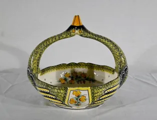 QUIMPER FAIENCE-KORB