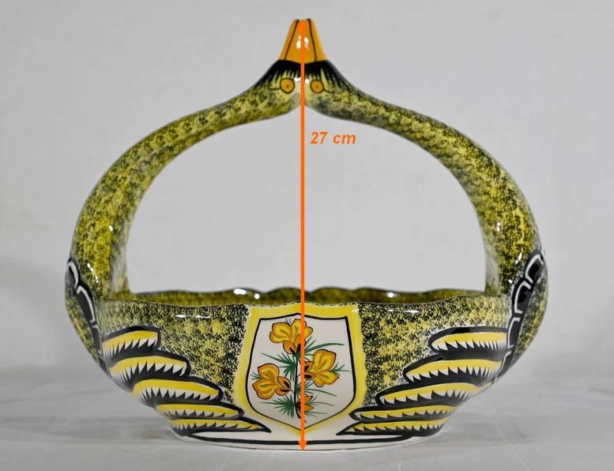 QUIMPER FAIENCE-KORB