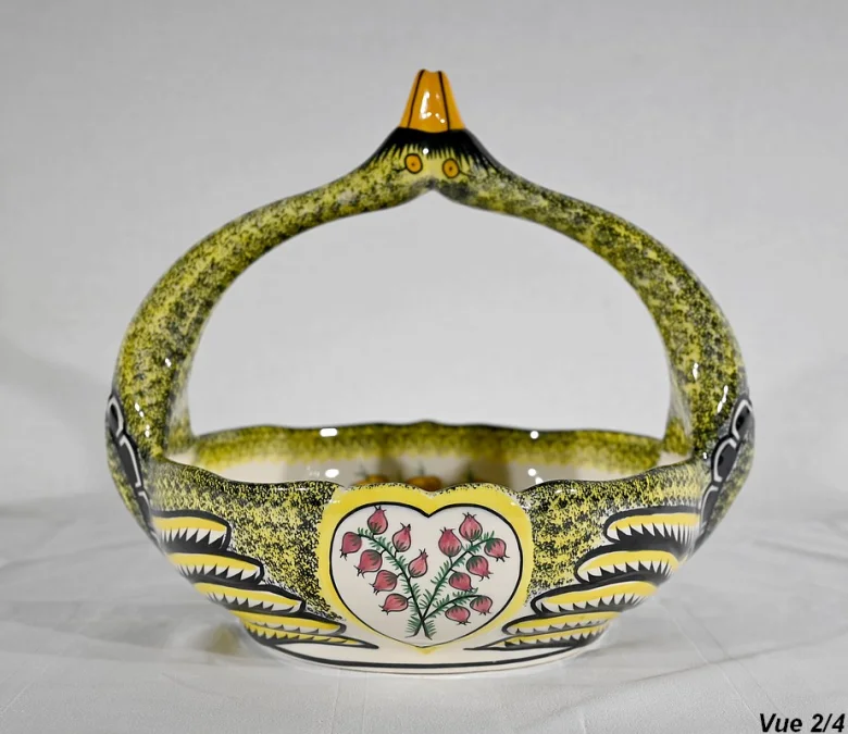 QUIMPER FAIENCE-KORB