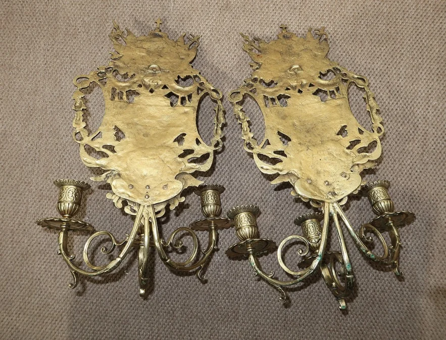 WANDLEUCHTEN AUS DER NAPOLEON-III-ZEIT