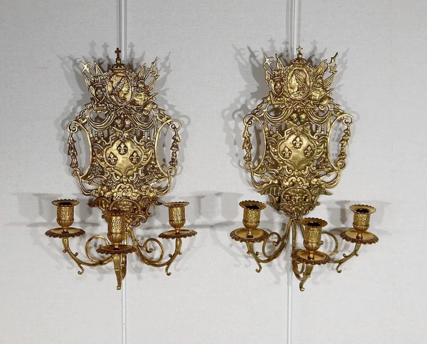 WANDLEUCHTEN AUS DER NAPOLEON-III-ZEIT