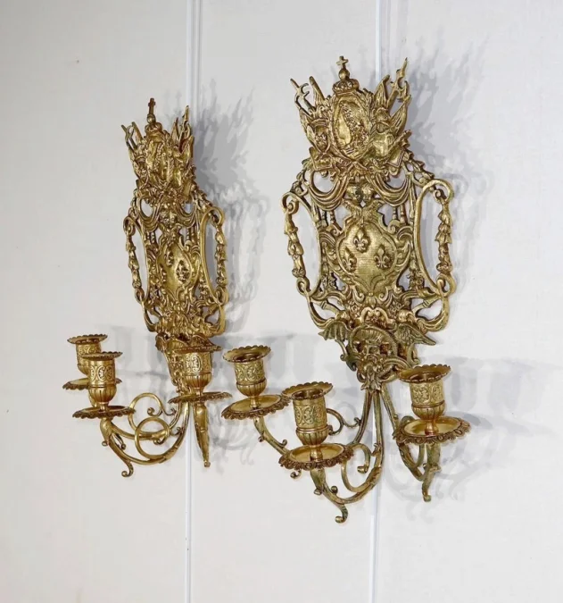 WANDLEUCHTEN AUS DER NAPOLEON-III-ZEIT