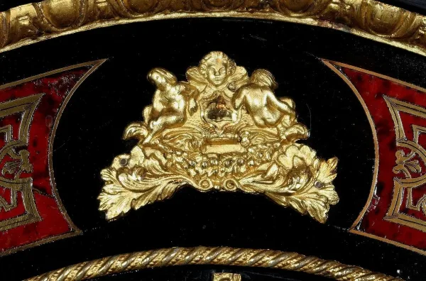 Petit Cabinet en Marqueterie Boulle, époque Napoléon III – Milieu XIXe