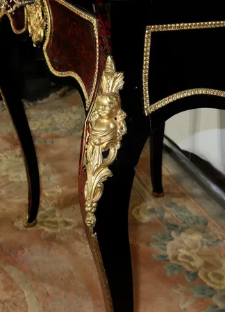 Petit Cabinet en Marqueterie Boulle, époque Napoléon III – Milieu XIXe