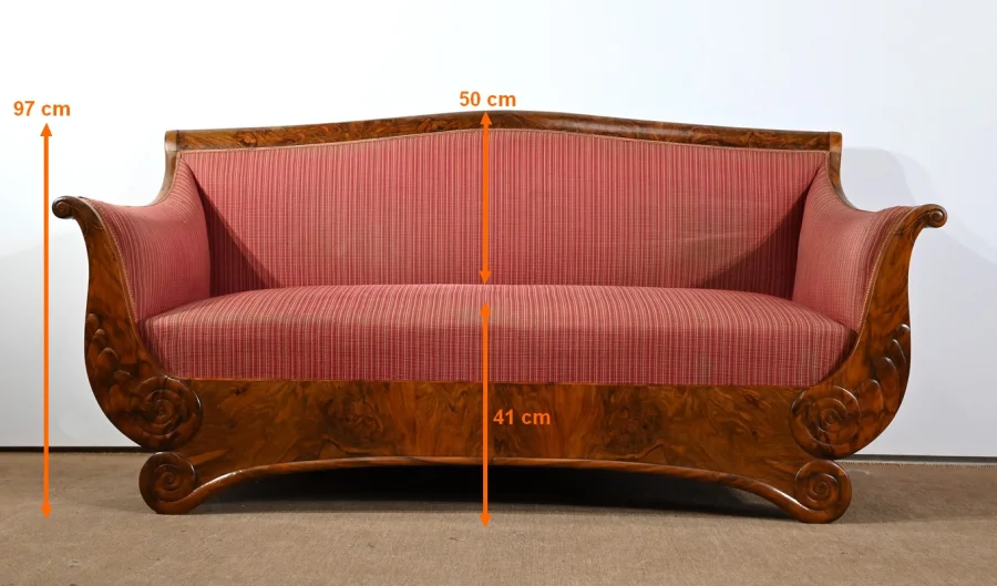 FRENCH RESTAURATION STYLE SETTEE