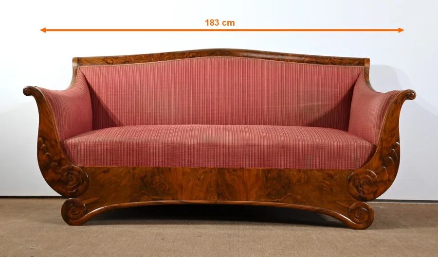 FRENCH RESTAURATION STYLE SETTEE