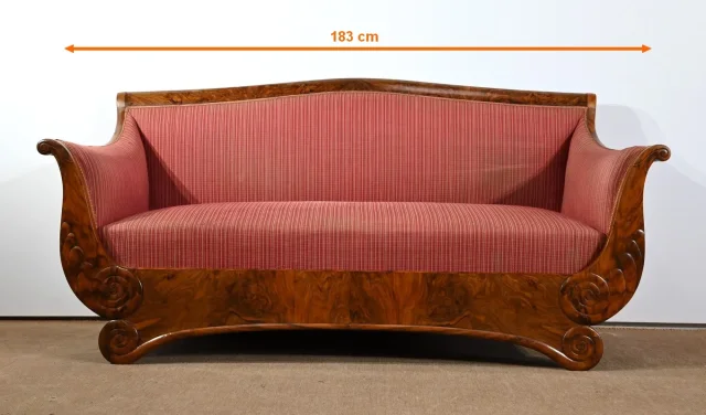 Sofa im französischen Restaurationsstil