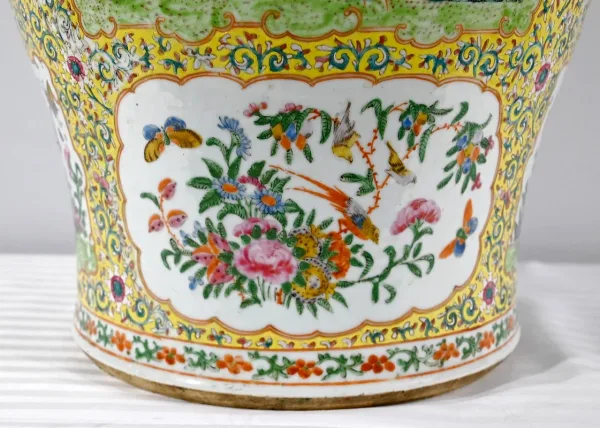 Importante Potiche en Porcelaine, Canton – Fin XIXe