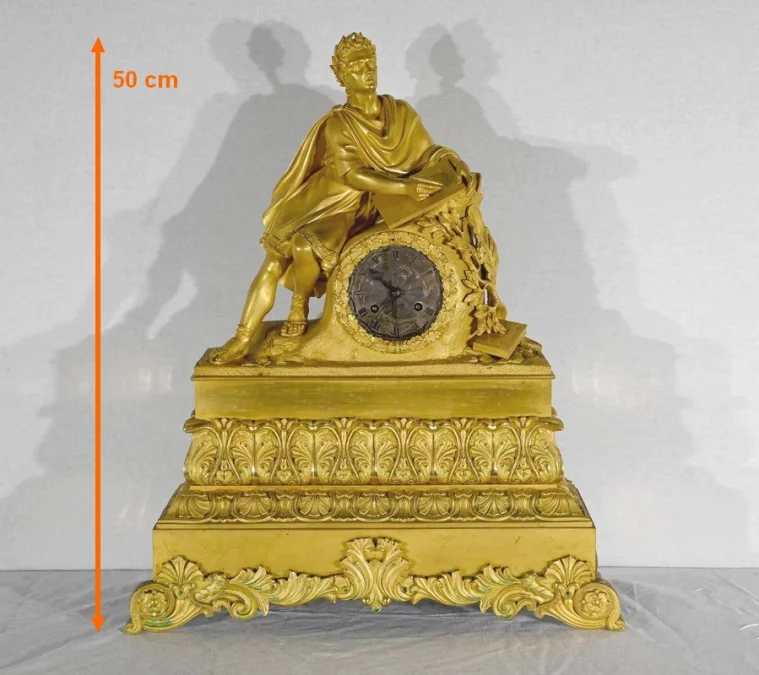 GILT BRONZE CLOCK