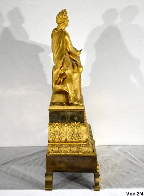 GILT BRONZE CLOCK