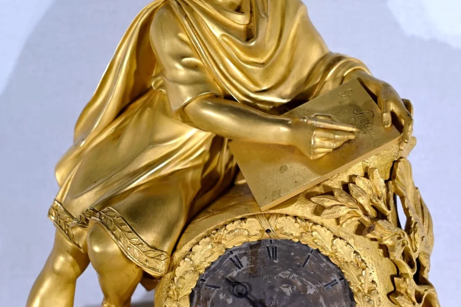 GILT BRONZE CLOCK