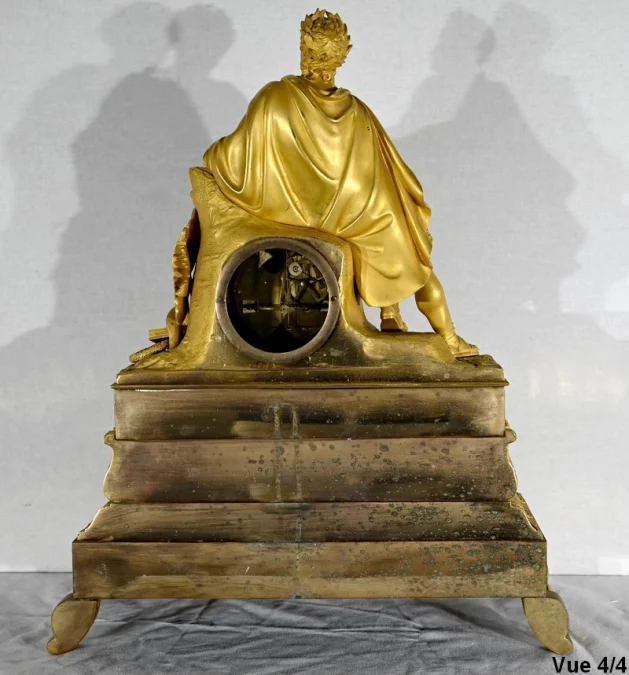 GILT BRONZE CLOCK