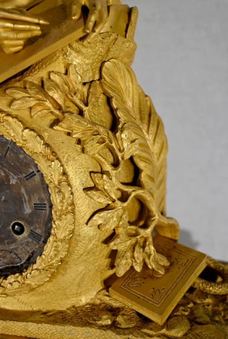 GILT BRONZE CLOCK