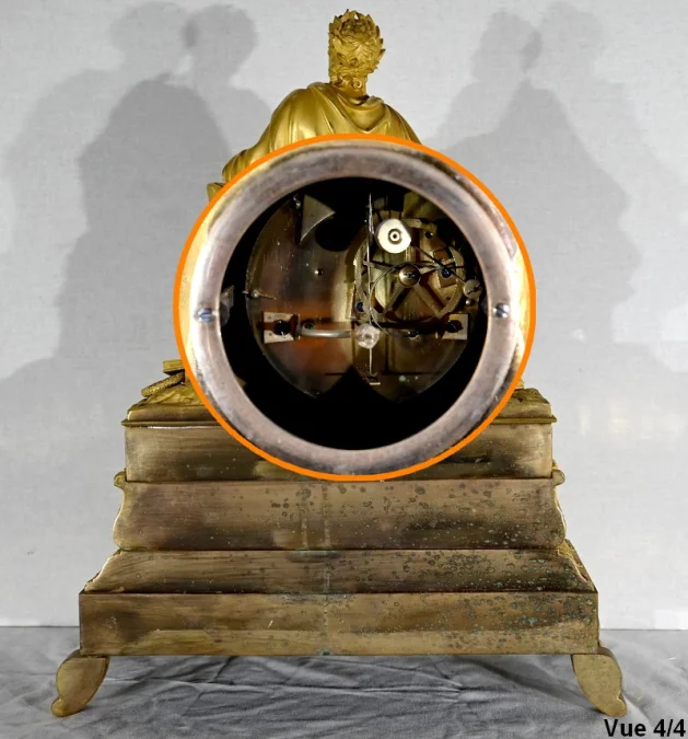 GILT BRONZE CLOCK