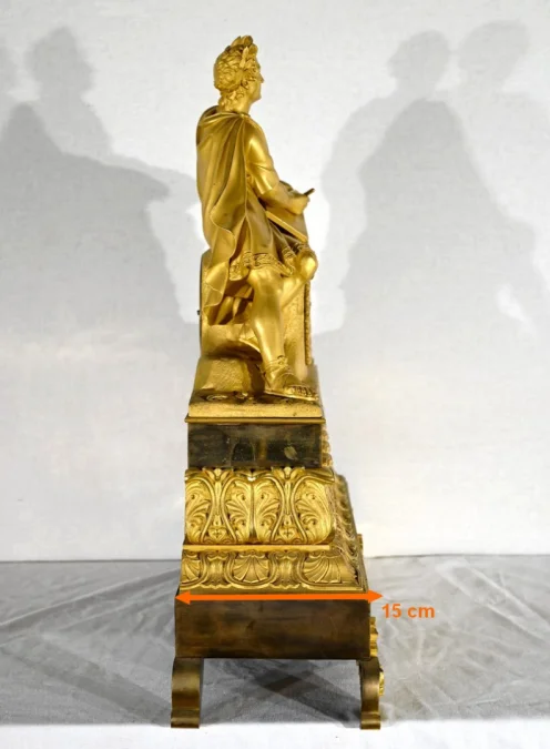 GILT BRONZE CLOCK