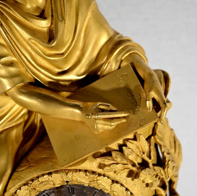 GILT BRONZE CLOCK